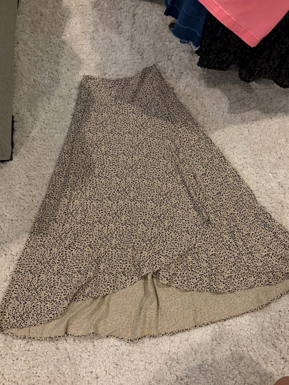 Leopard-Print women’s skirt